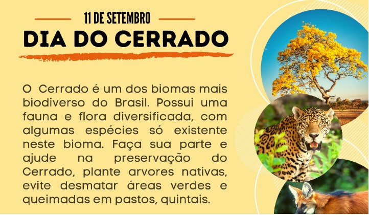 11 de Setembro - Dia Nacional do Cerrado